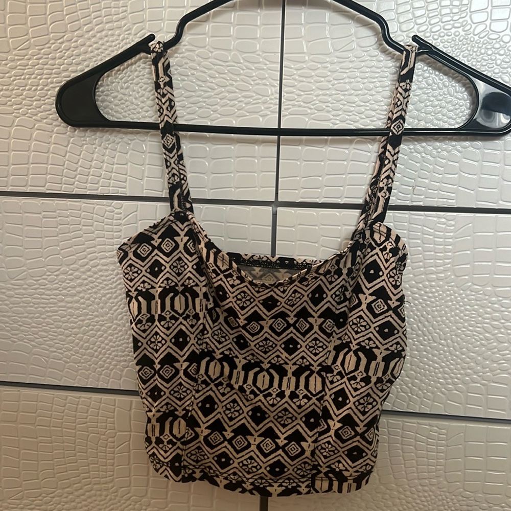 Hollister cropped tank